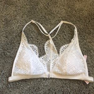 White Victoria’s Secret bralette